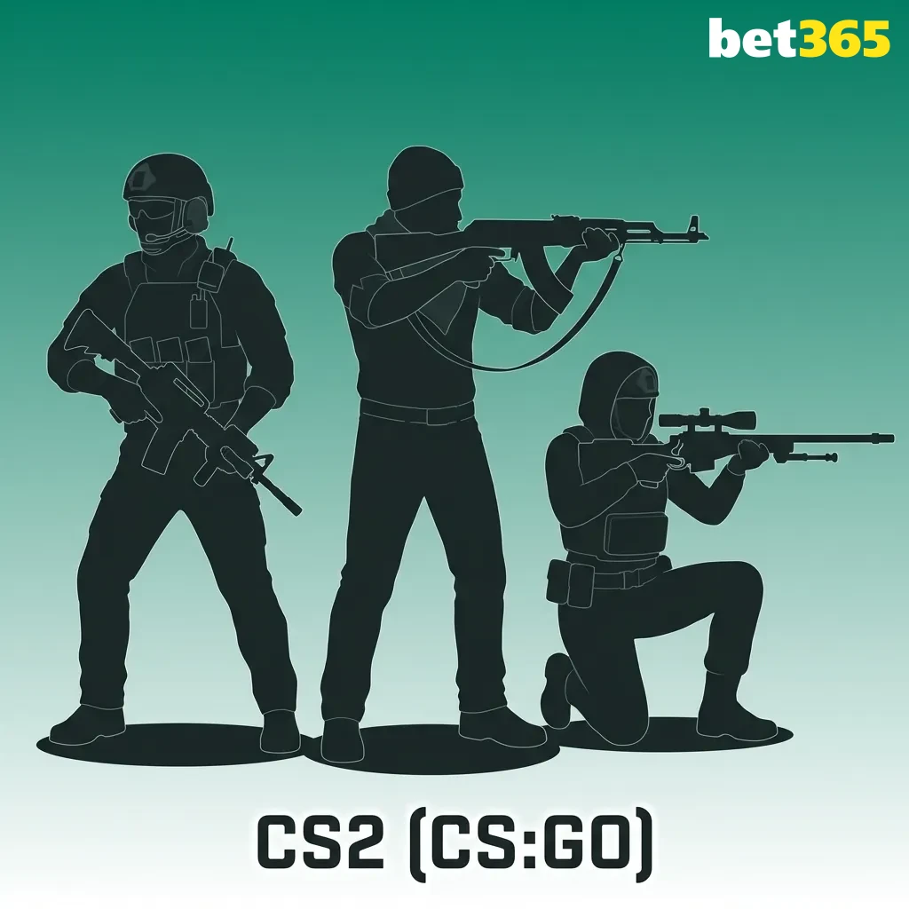 Counter-Strike 2 tactical shooter with Terrorists vs Counter-Terrorists gameplay and competitive esports betting options