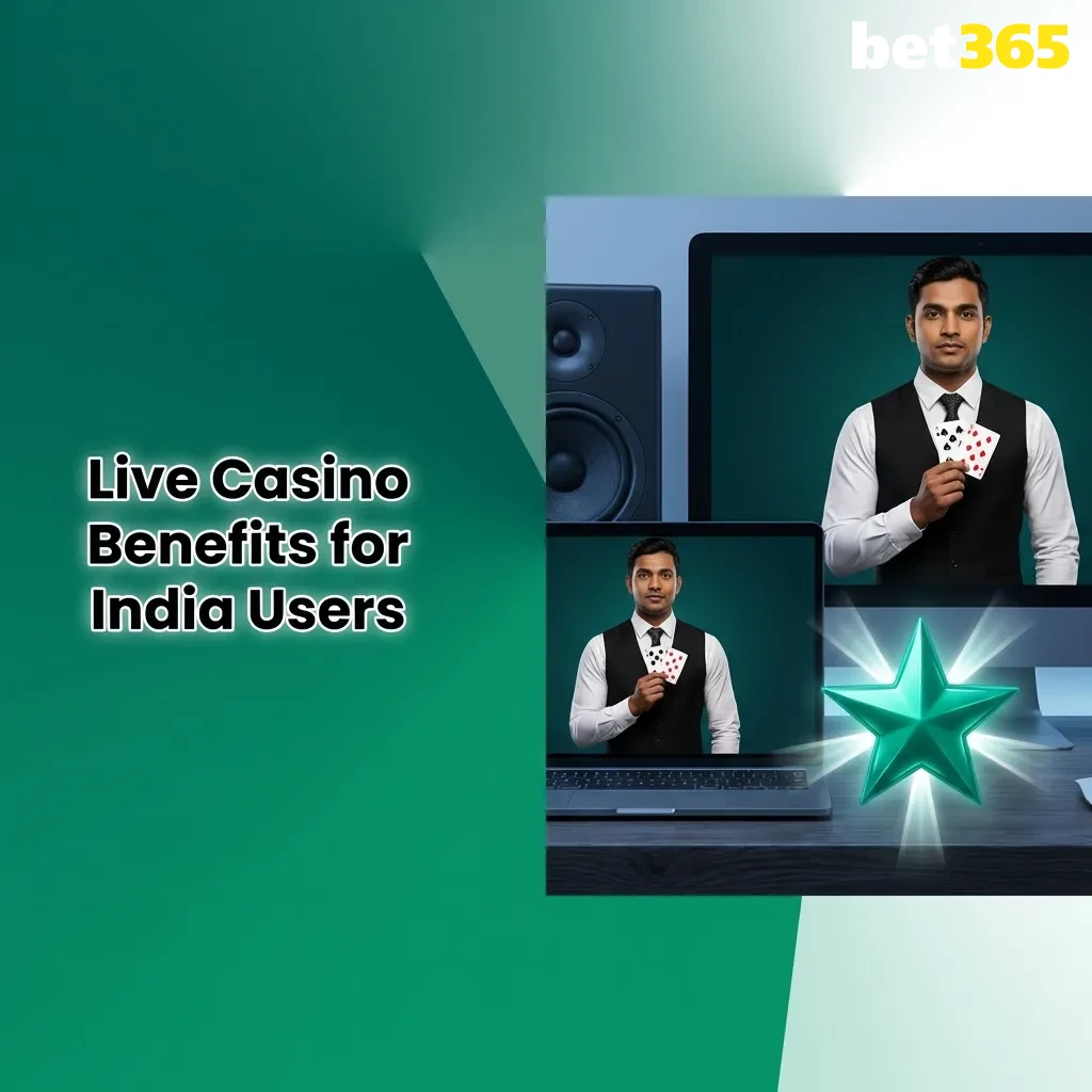 Bet365 live casino interface showing Indian payment methods and dealer tables for local players