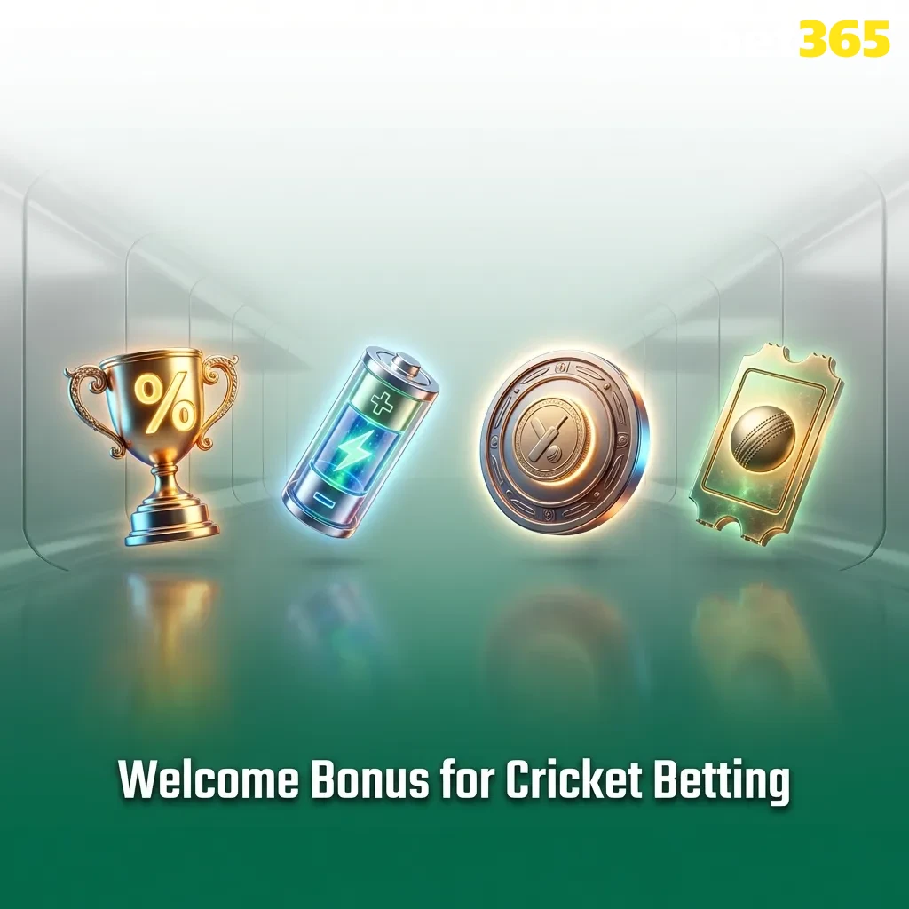 Banner showing “15% welcome bonus up to ₹4,000” for new Indian users betting on cricket tournaments like IPL and World Cup