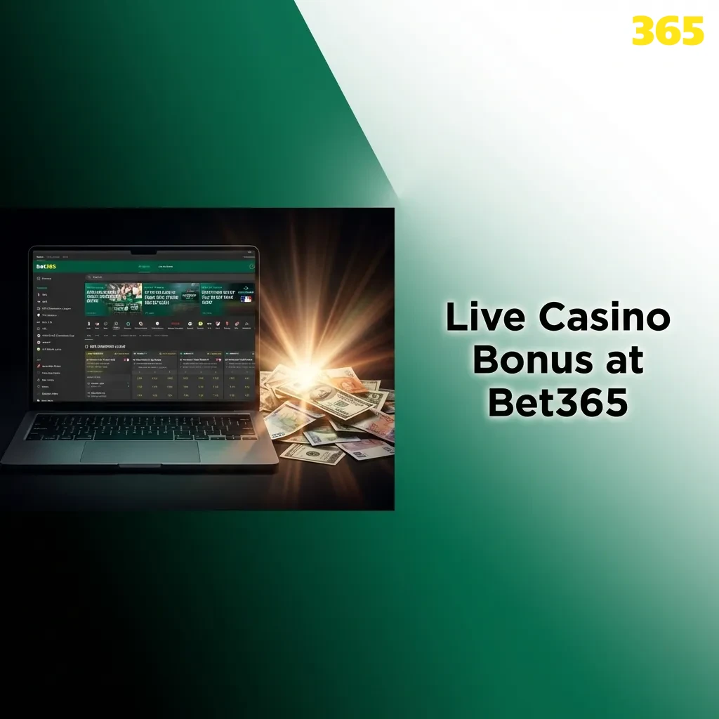 Bet365 live casino welcome bonus offering 15% up to ₹4,000 for new players on first deposit with dealer tables