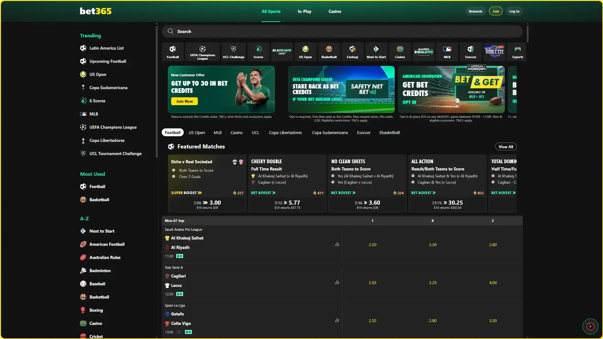Access the licensed gaming platform on the Bet365 India.